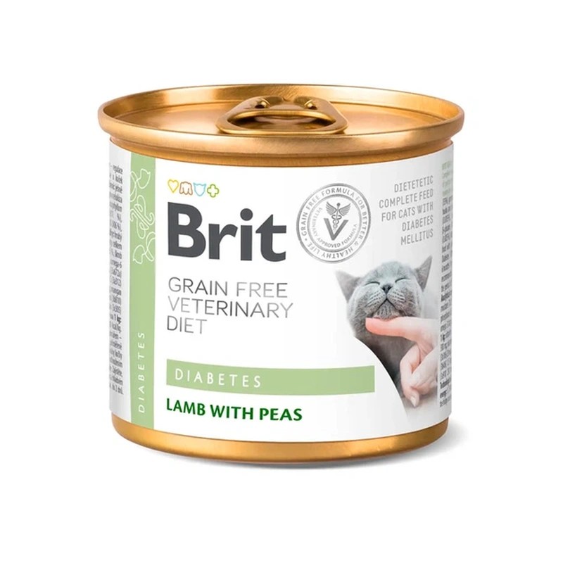 Корм для котів Brit VD Veterinary Diet Cat Cans Diabetes 200 г